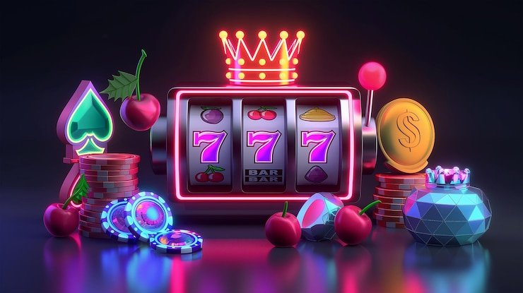 Visual ilustrasi angka statistik pengguna setia dan berbagai permainan casino online